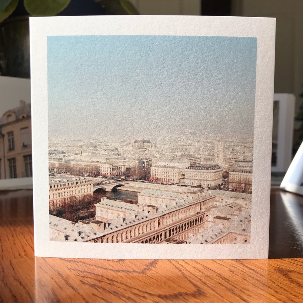 SOLD Paris Frameable Folded Photo Greeting Cards - Picture 6 of 7